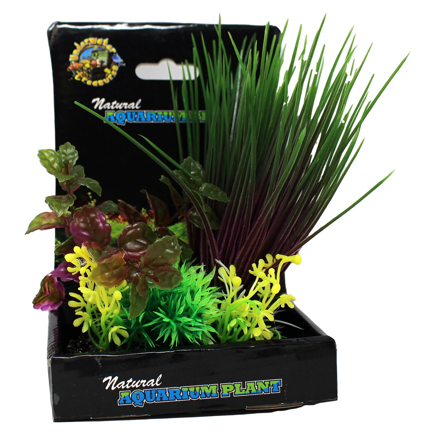 Underwater Treasures Natural Aquarium Plant Hairgrass Mound 1 Count