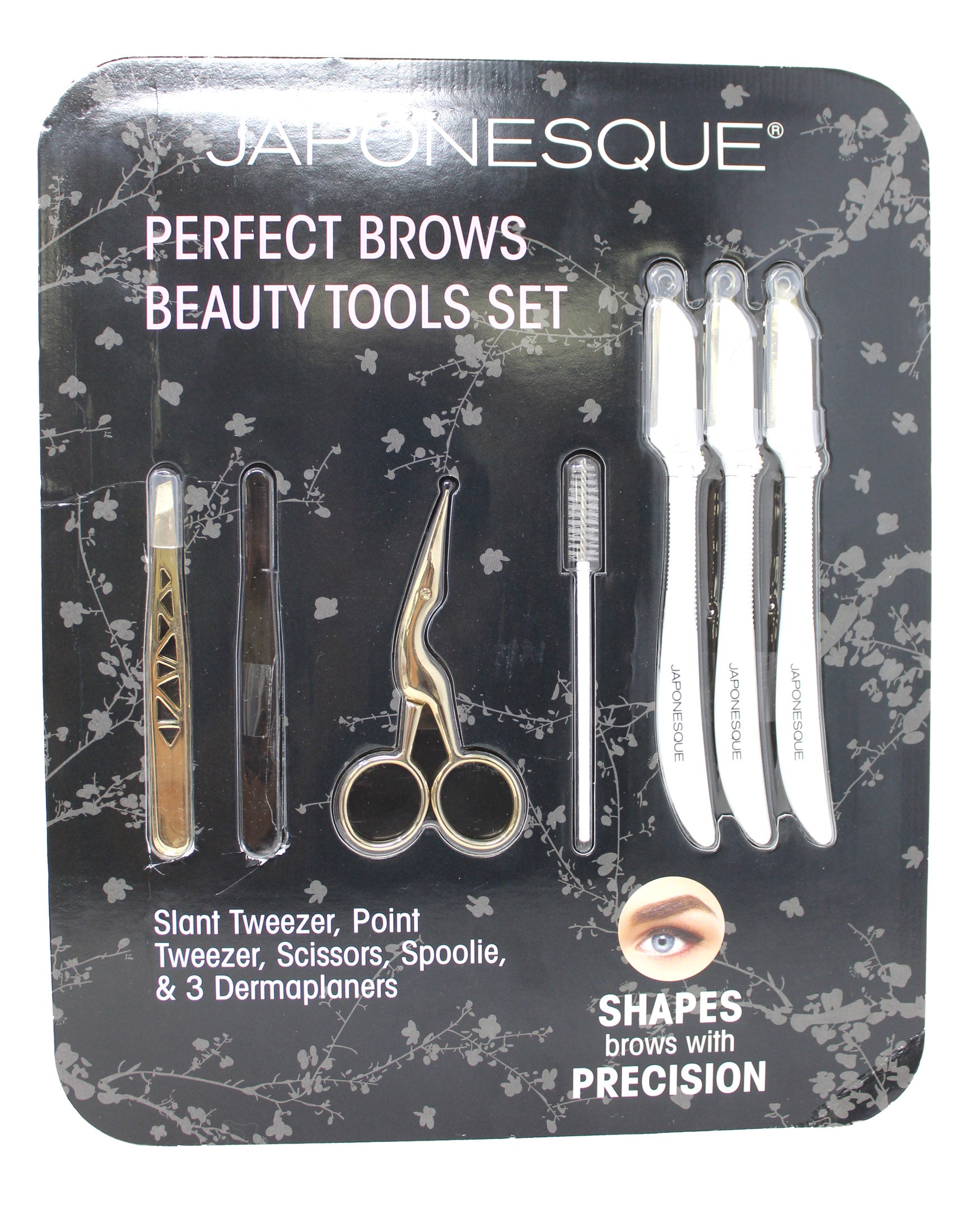 Japonesque Perfect Brows Beauty Tools Set 7 Pieces