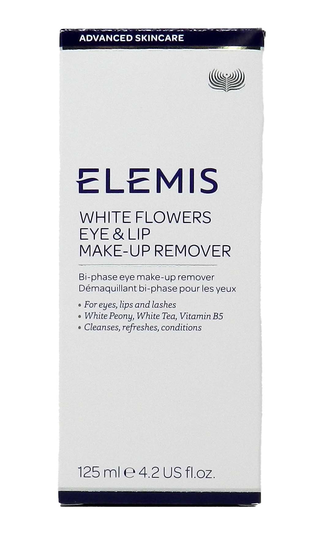 Elemis White Flowers Eye & Lip Make-Up Remover 4.2 Ounces
