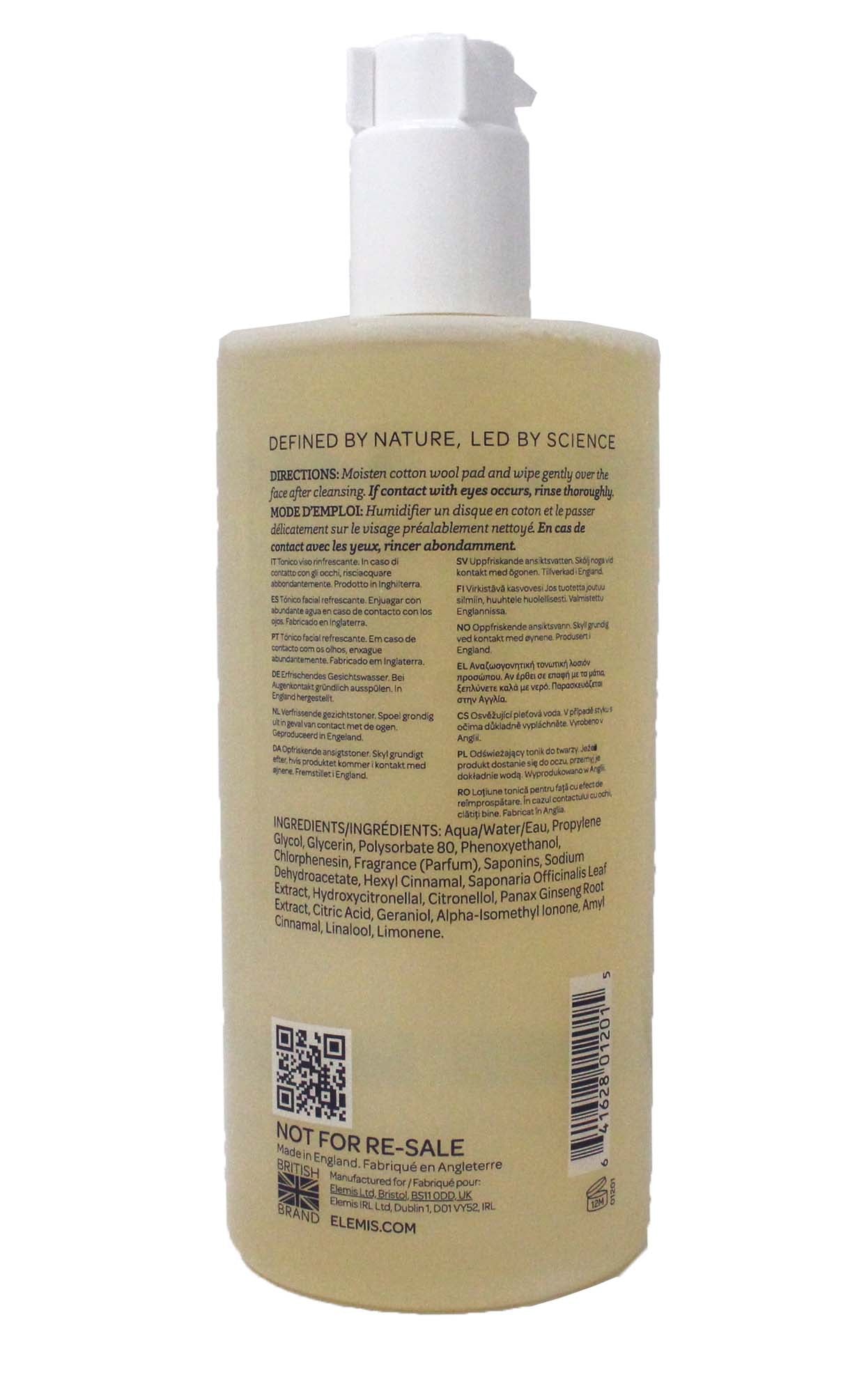 Elemis Rehydrating Ginseng Toner 16.9 Ounce