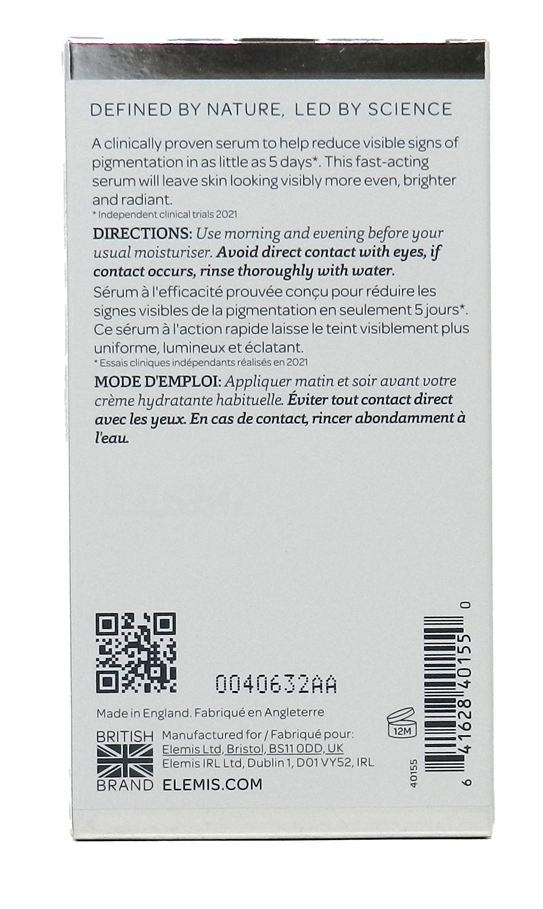 Elemis Dynamic Resurfacing Super-C Serum Brightening Antioxidant Serum 1 Ounce