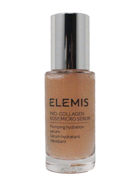 Elemis Pro Collagen Rose Micro Serum Gel Plumping Hydration Serum 1 Ounce