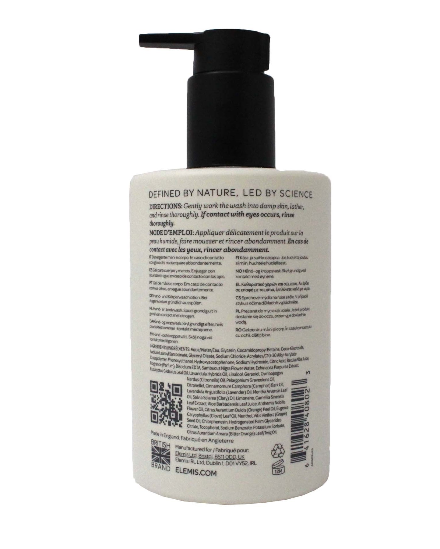 Elemis Mayfair No 9 Hand and Body Wash 10.1 Ounce