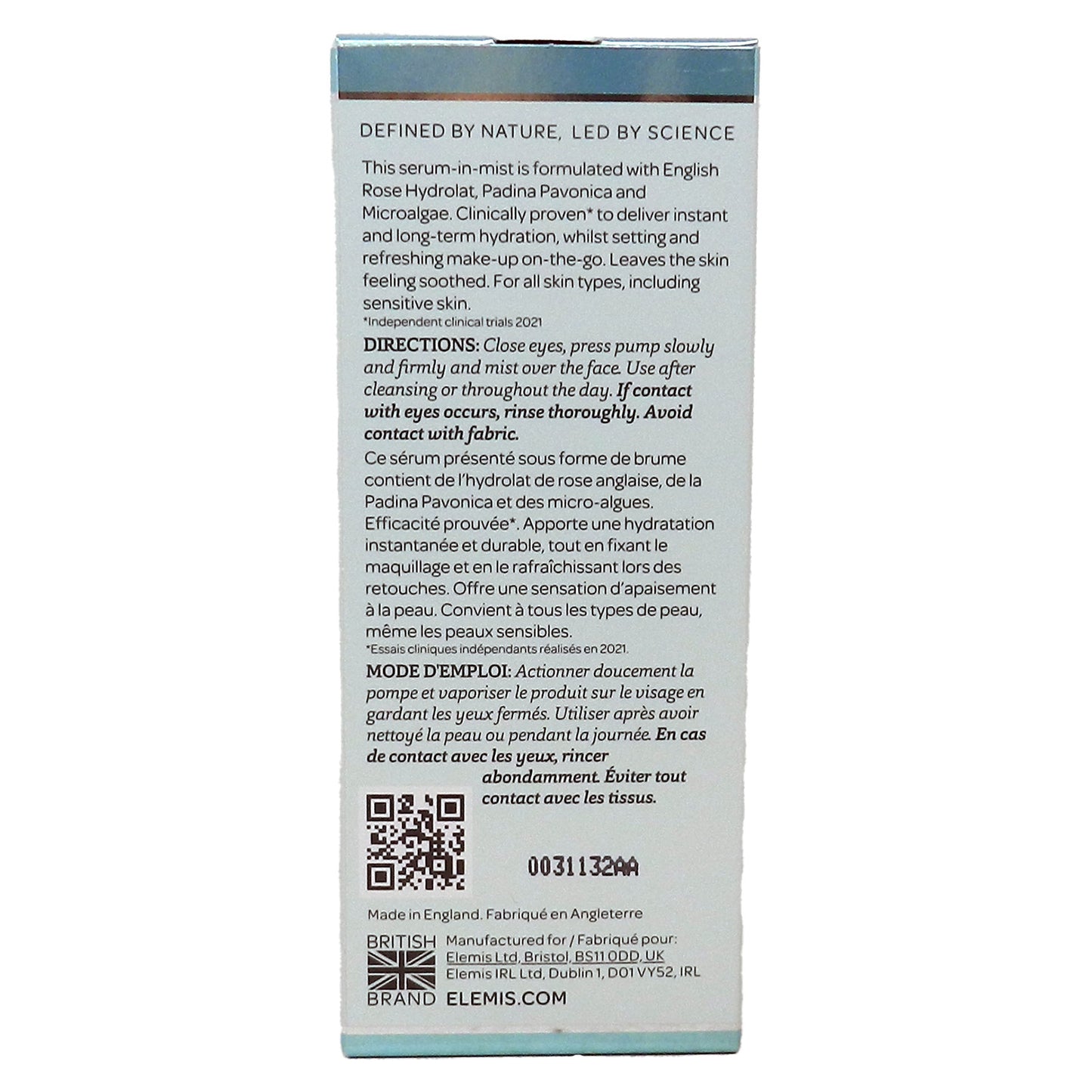 Elemis Pro Collagen Rose Hydro Mist Hydrating Serum in Mist 1.6 Fl Ounce
