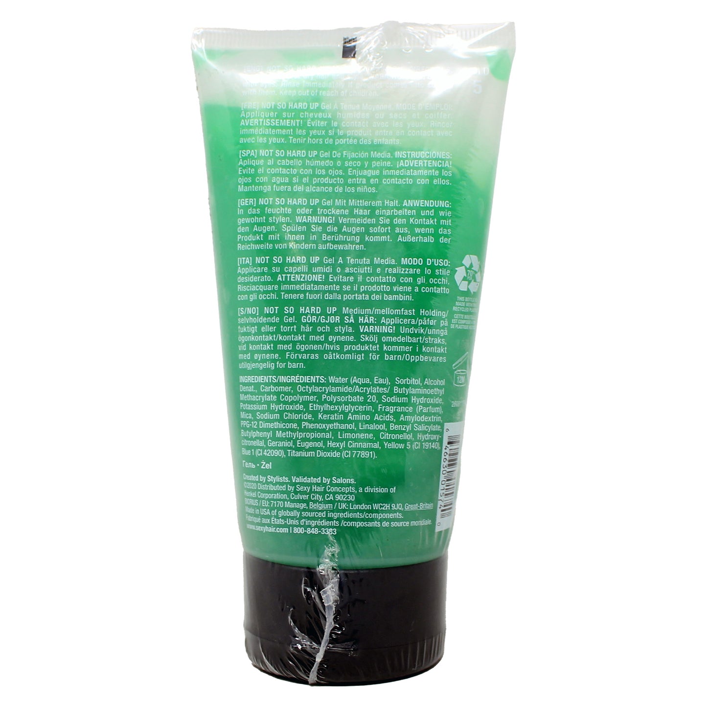 SexyHair Style Not So Hard Up Medium Holding Gel 5.1 Ounces