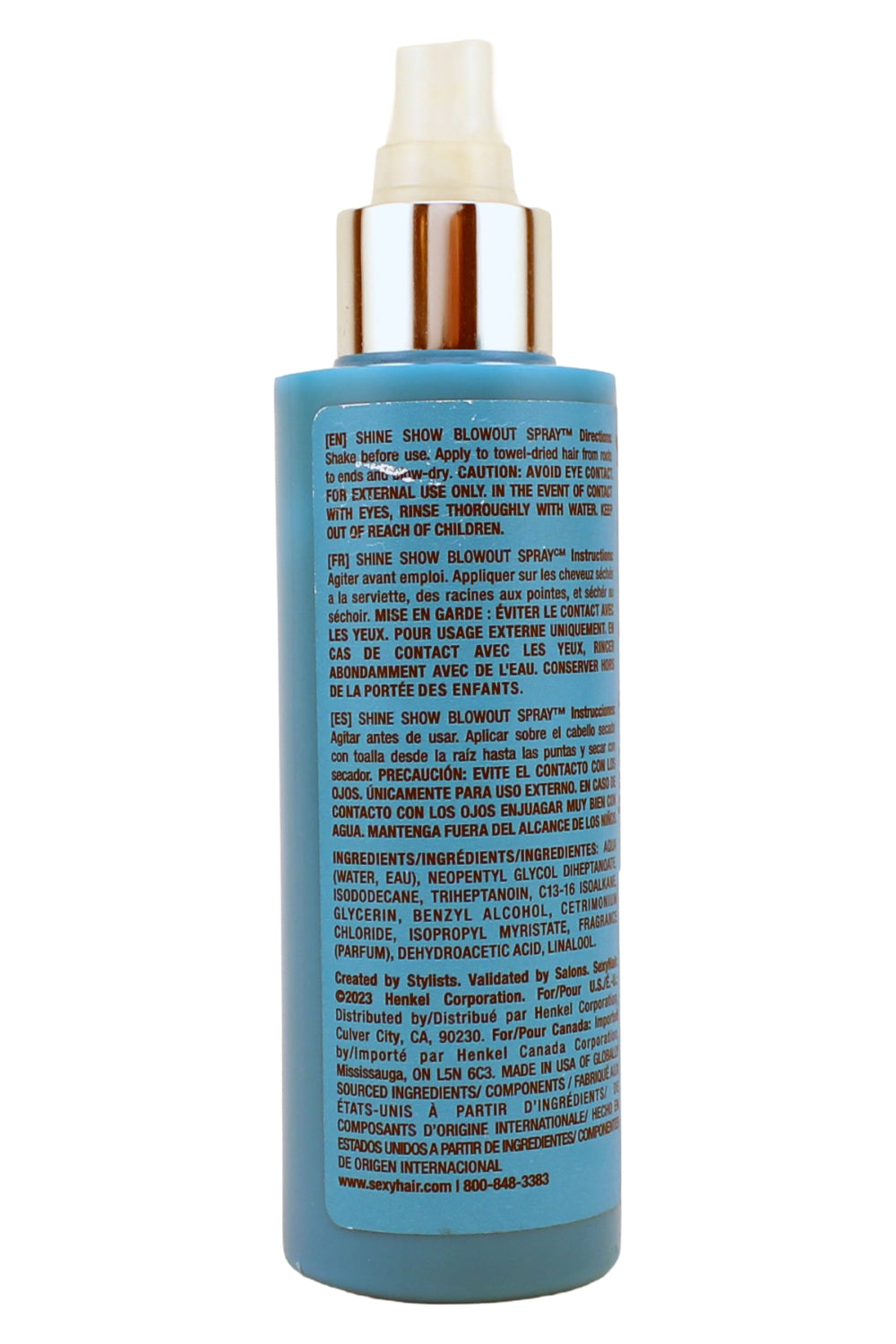 Sexy Hair Healthy Shine Show Blowout Spray 5.1 Fl Ounce