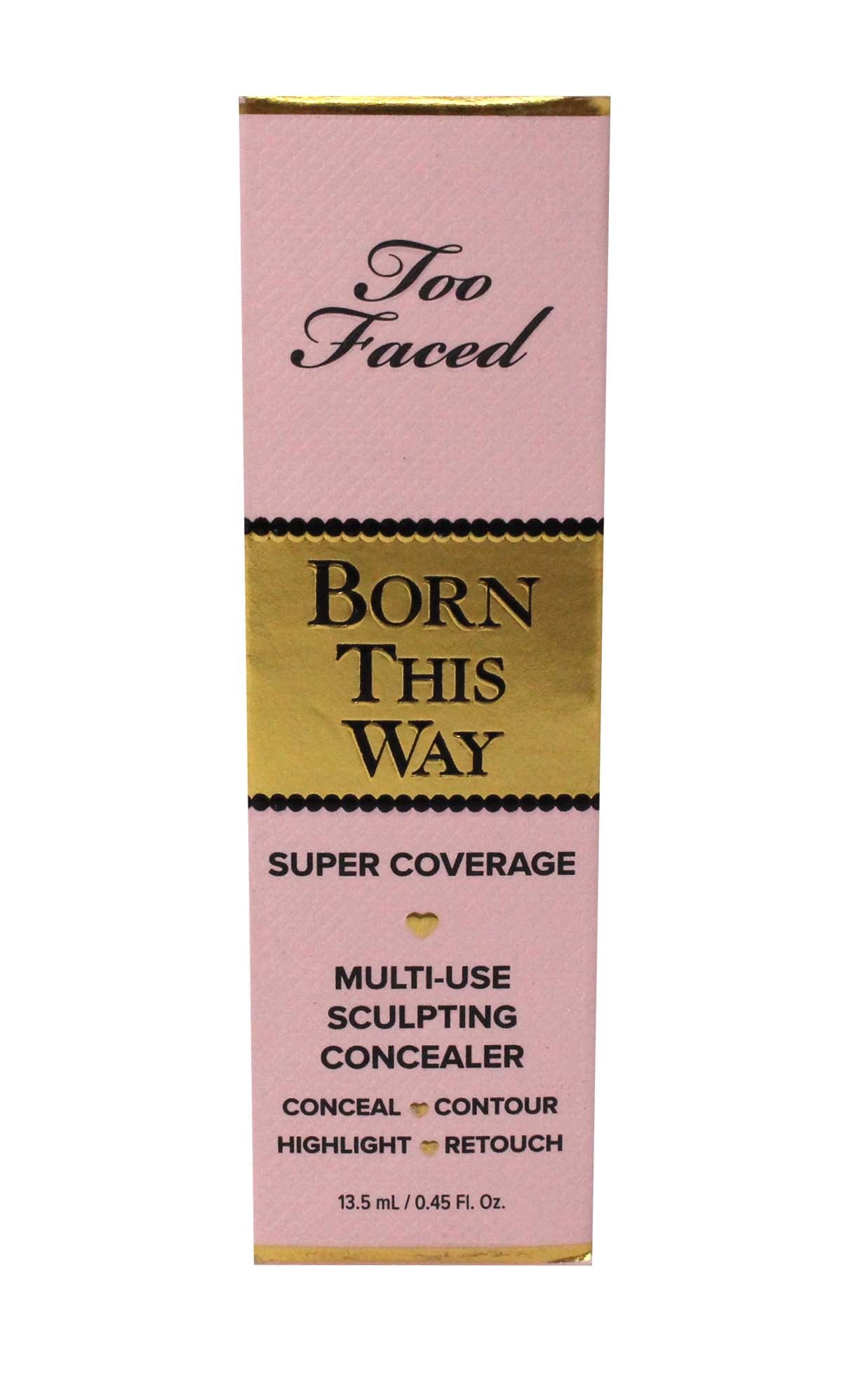 Too Faced Born This Way Super Coverage Multi-Use Concealer Almond 0.45 Ounce