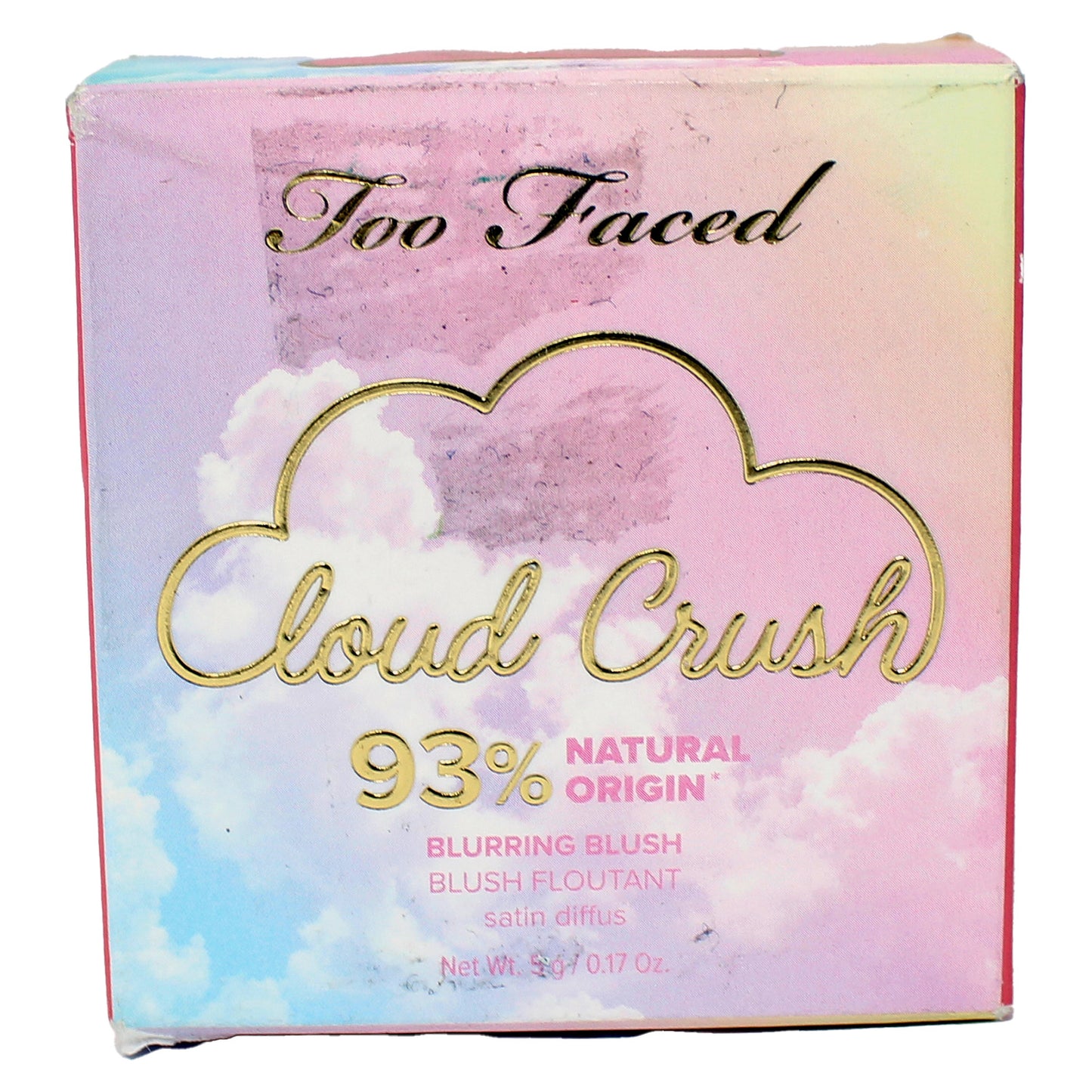 Too Faced Cloud Crush Blurring Blush Golden Hour Diffused Satin 0.17 Ounces