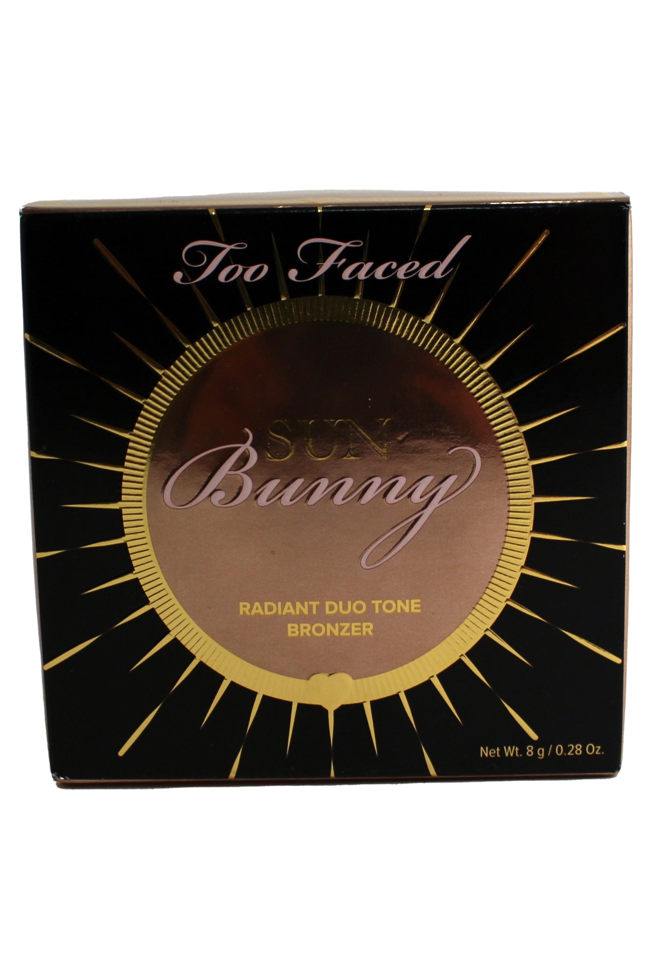 Too Faced Sun Bunny Radiant Duo Tone Bronzer California Glow 0.28 Ounces