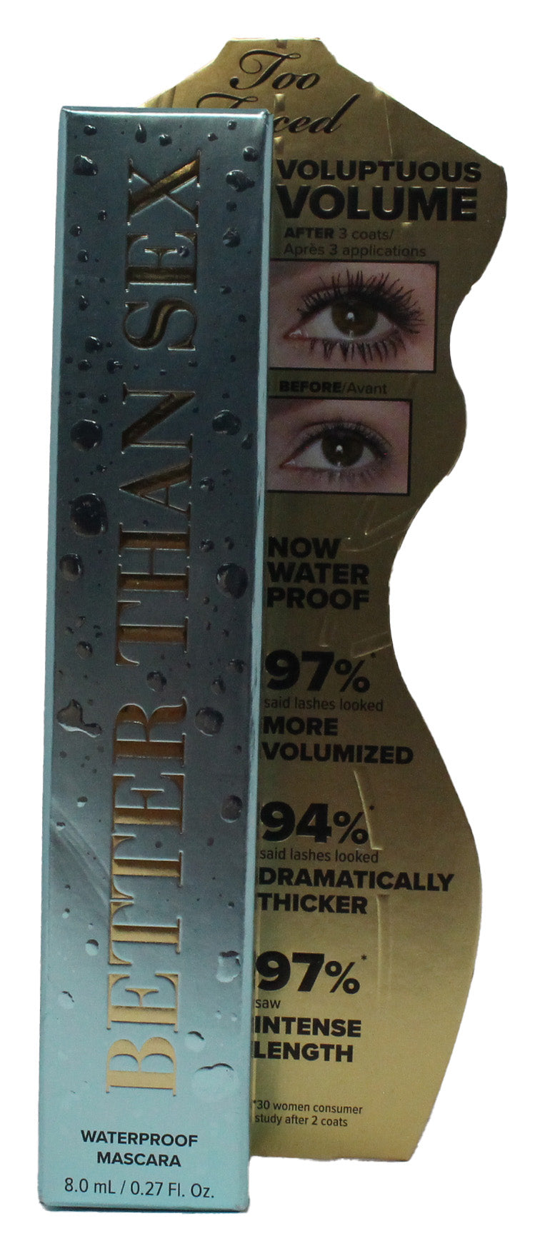 Too Faced Better Than Sex Waterproof Mascara