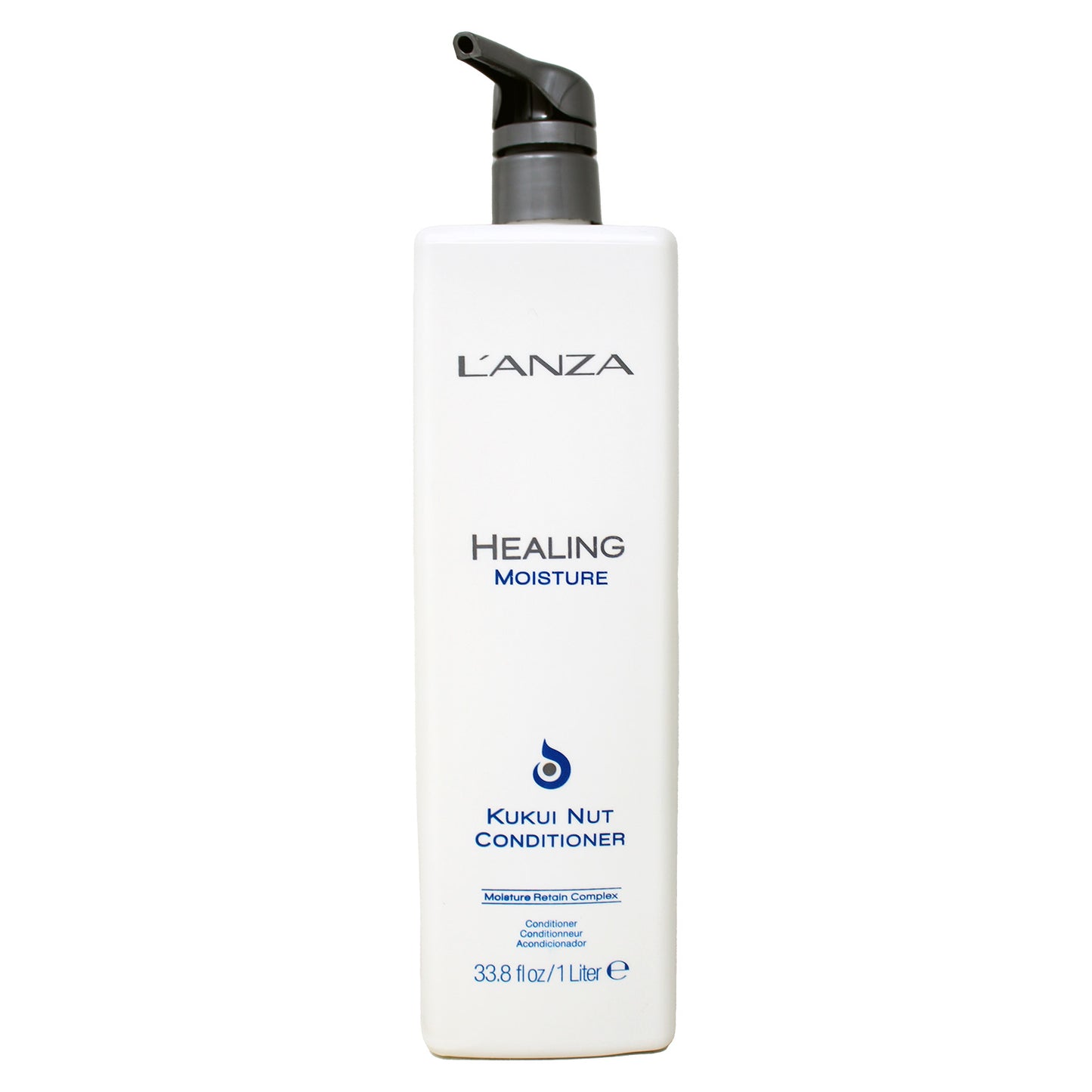 L'ANZA Healing Moisture Kukui Nut Conditioner, 33.8 Fl Oz