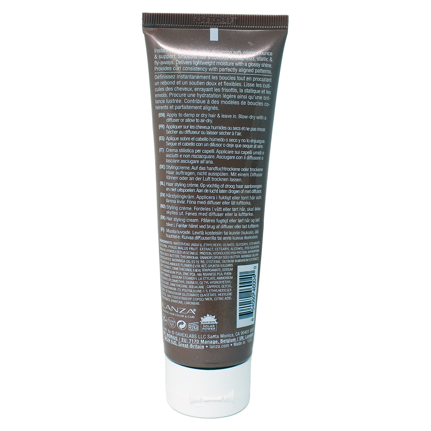 L'ANZA Curl Whirl Defining Creme, 4.2 Fl Oz