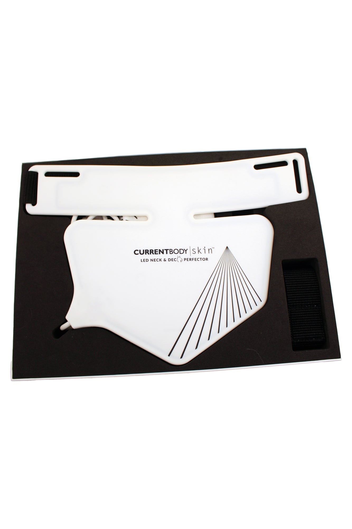 Caurrent Body Skin Led Neck & Decollete Perfector Red & Infrared Light 1 Ct