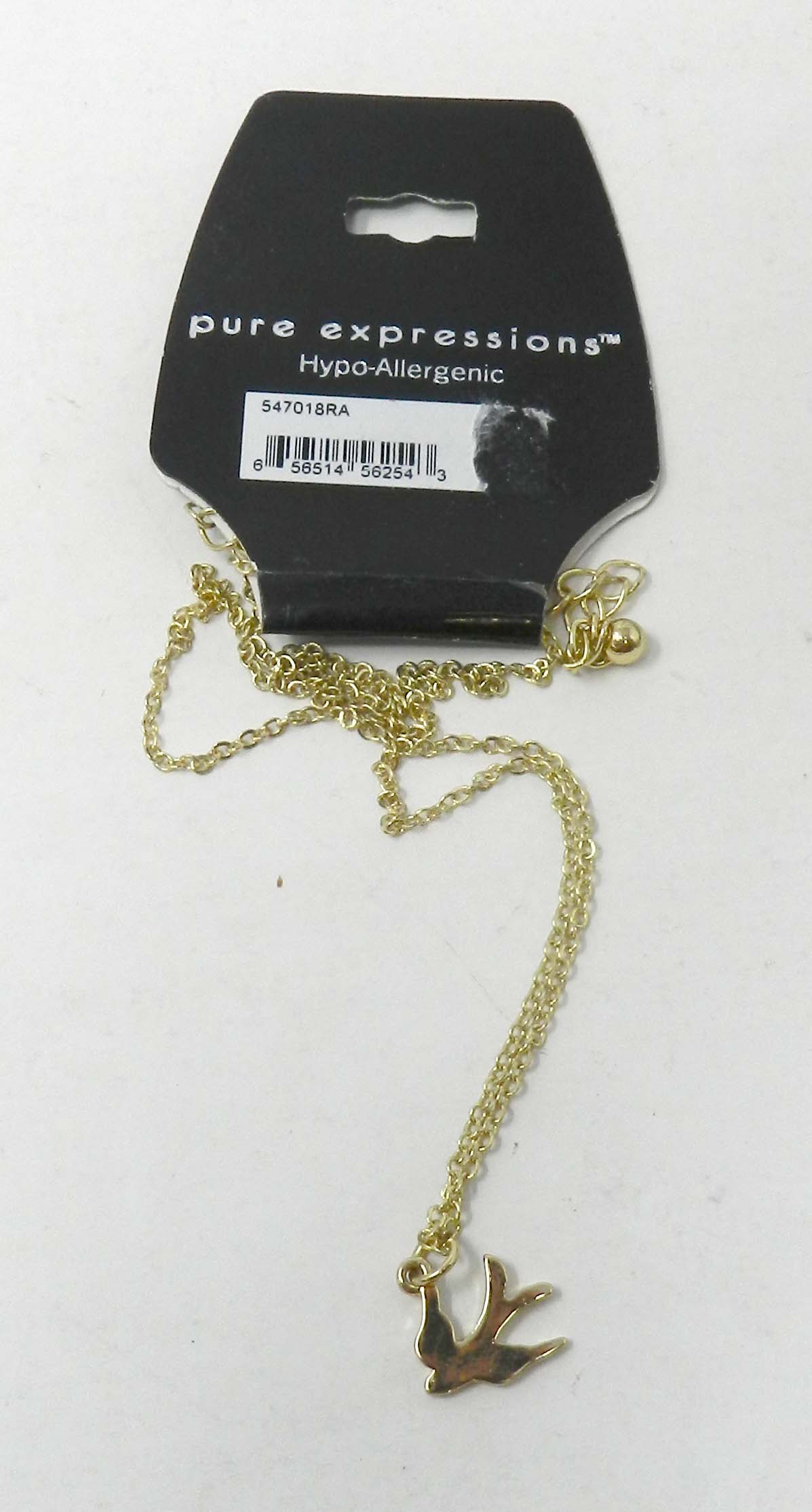 Pure Expressions Hypo-Allergenic Sparrow Necklace