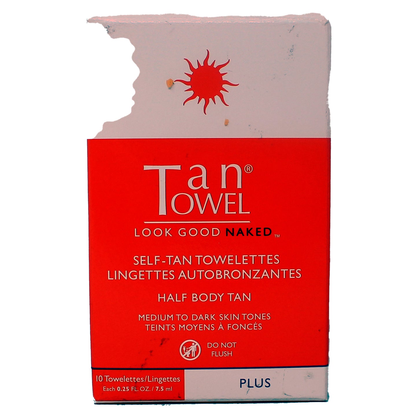 TanTowel Half Body Tan Towelettes - 10 Pack