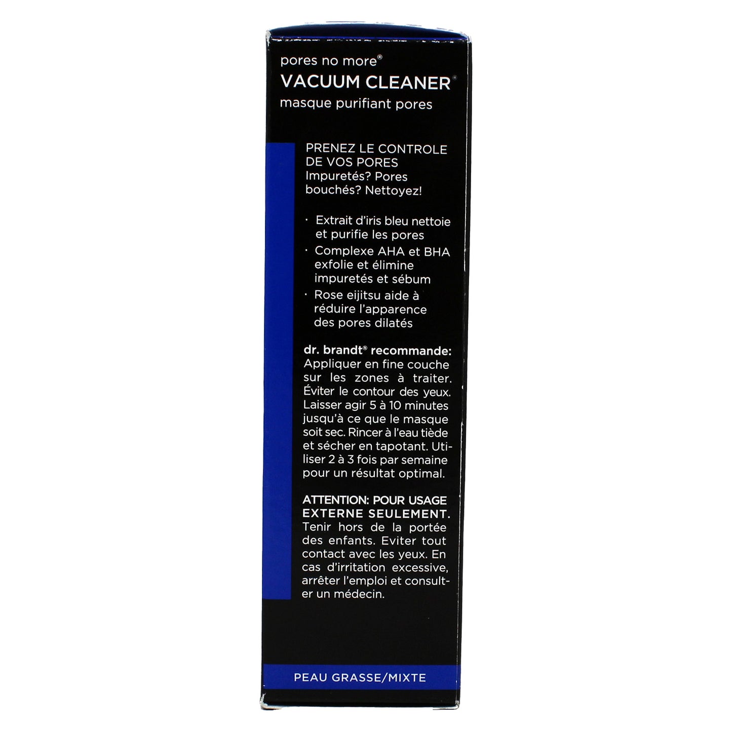 Dr. Brandt Pores No More Vacuum Cleaner Pore Purifying Mask 1 Ounce