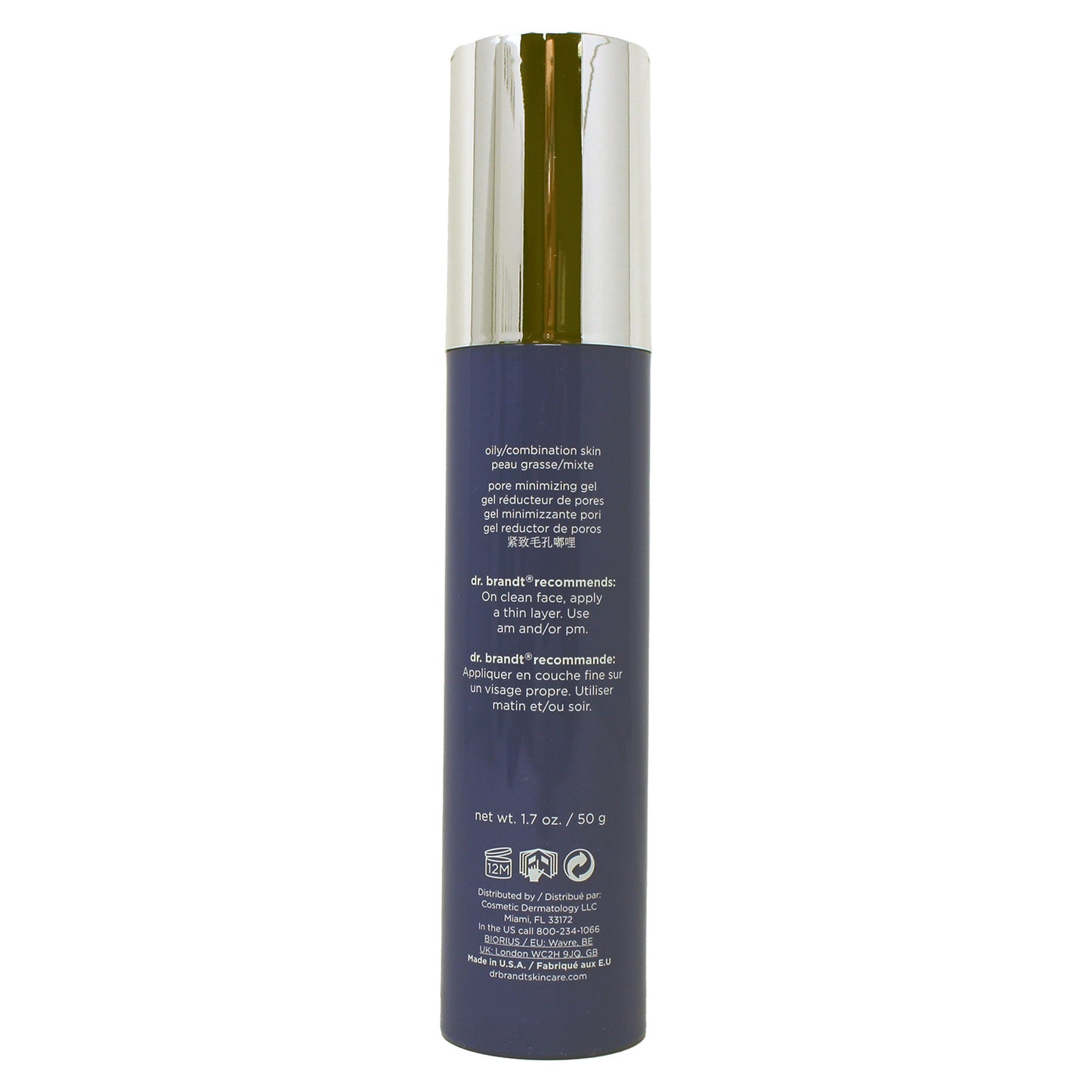 Dr Brandt Pores No More Mattiafying Hydrator Pore Minimizing Gel 1.7 Ounce