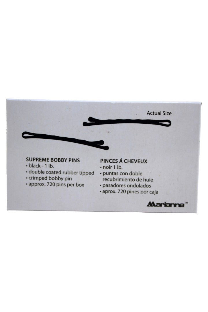 Marianna Bobby Pins 1 lb. - Black