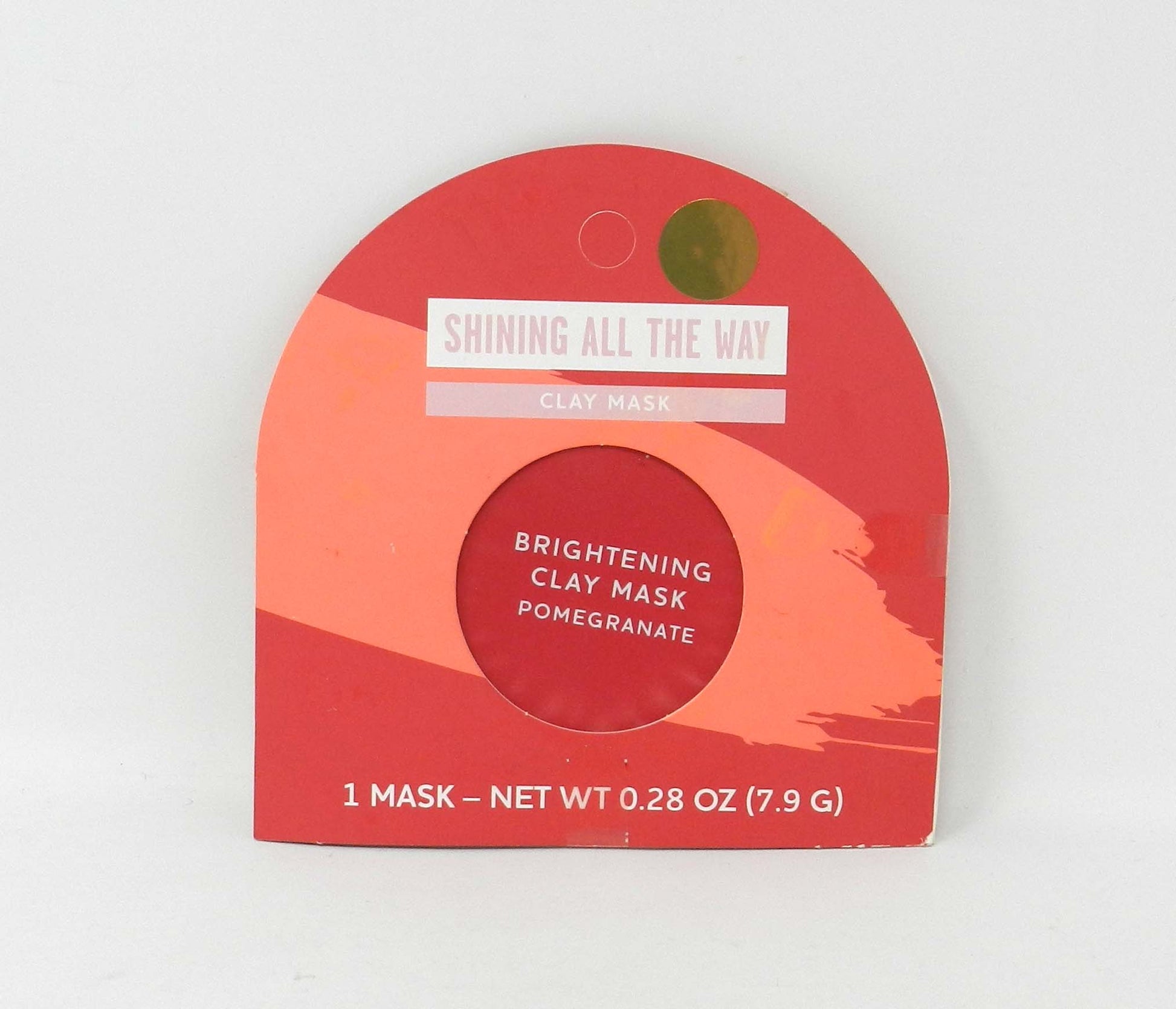 Shining All The Way Brightening Clay Mask Pomegranate 0.28 Ounce