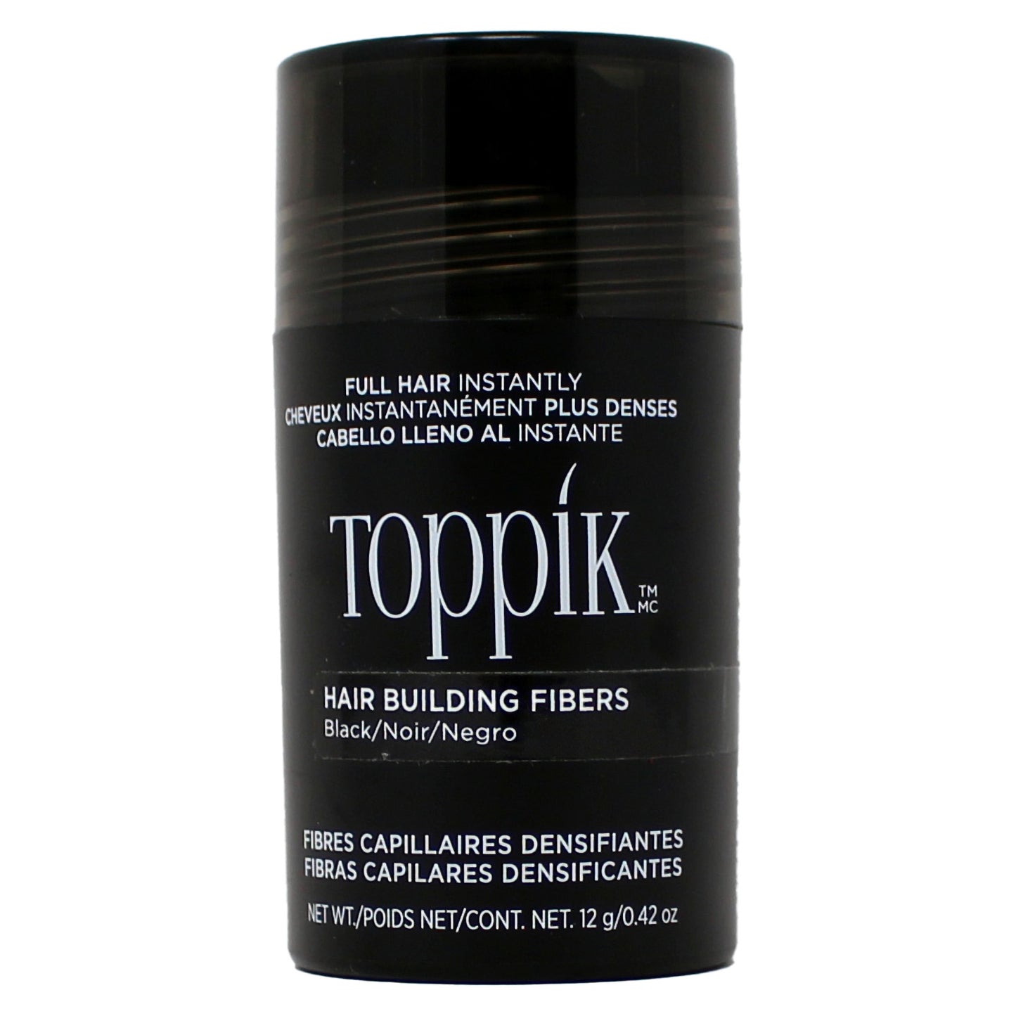 Toppik Hair Building Fibers Black 0.42 Ounces