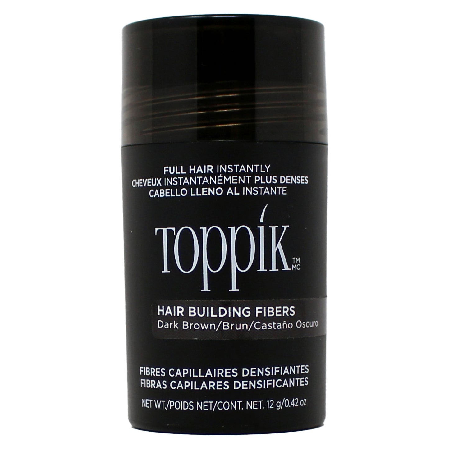Toppik Hair Building Fibers Dark Brown Hair 0.42 Ounces