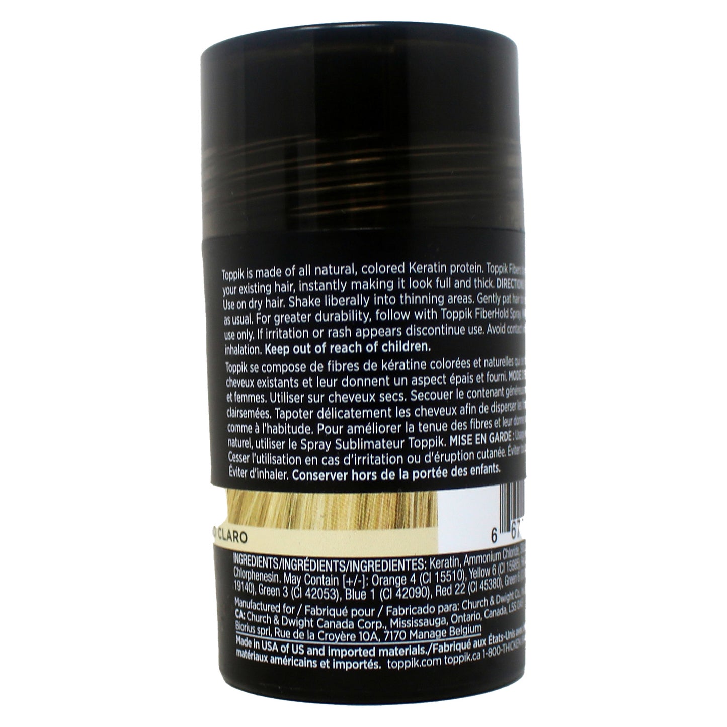 Toppik Hair Building Fibers, Light Blonde, 0.42 oz