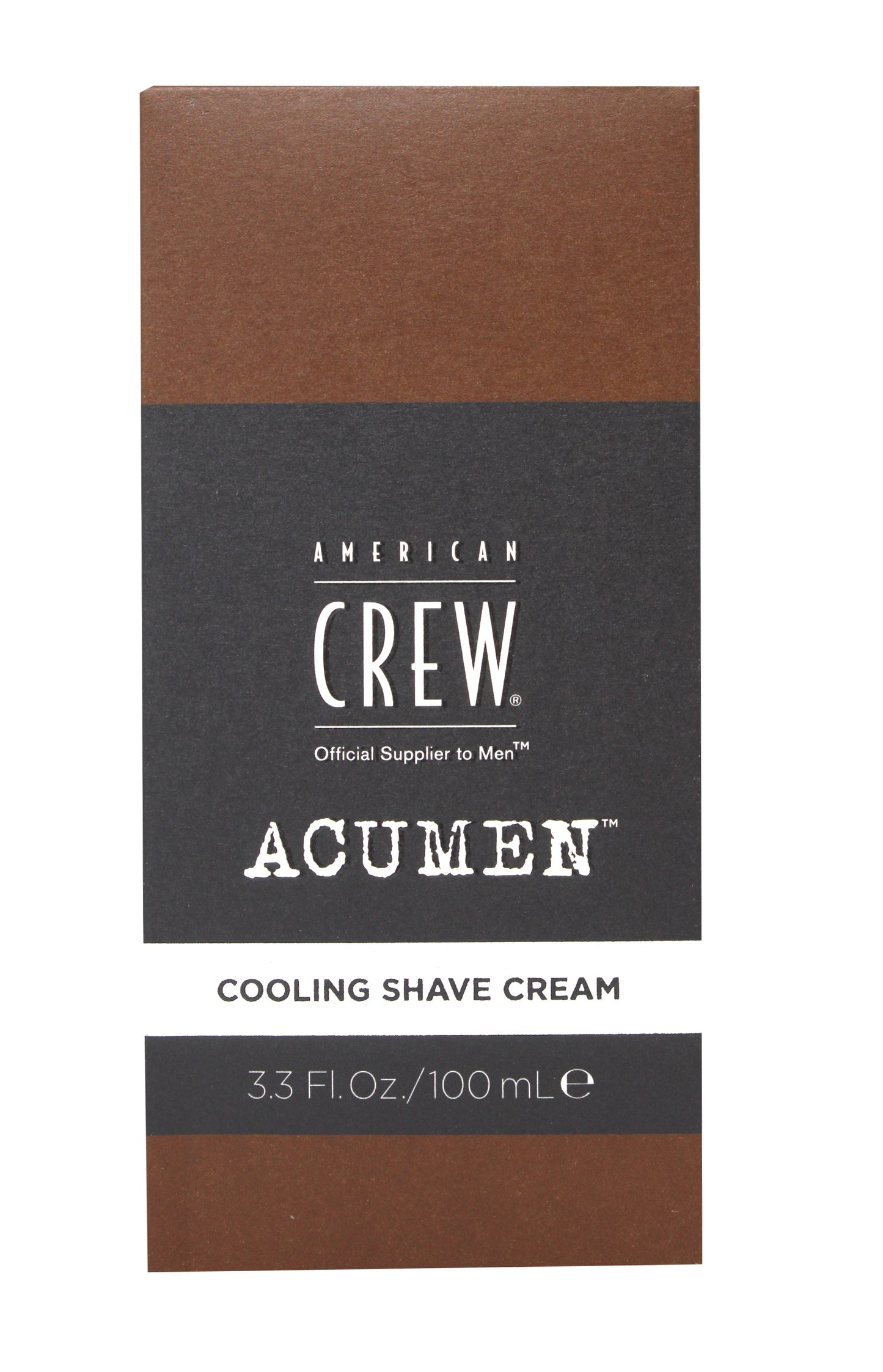 American Crew Acumen Cooling Shave Cream 3.3 Ounces (Pack of 10)