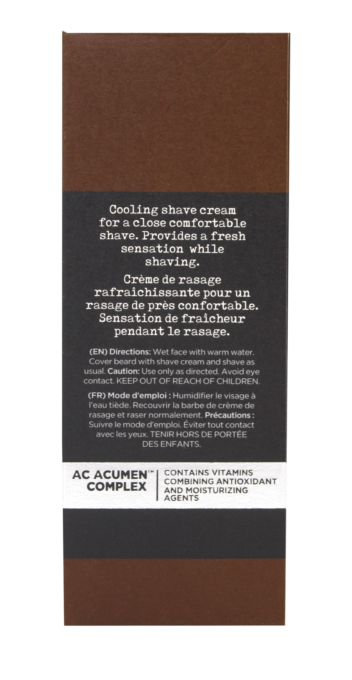 American Crew Acumen Cooling Shave Cream 3.3 Ounces (Pack of 10)