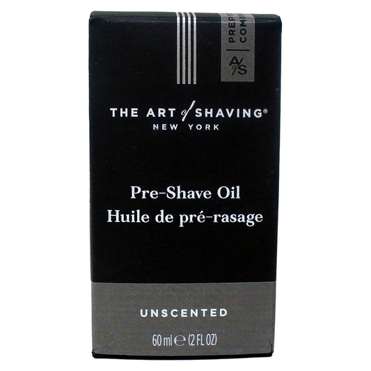 The Art of Shaving Pre Shave Oil, Unscented, 2 Fl Oz