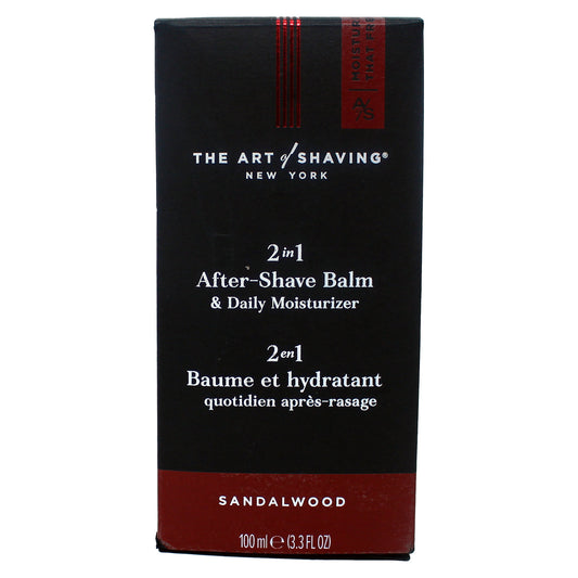 The Art of Shaving After-Shave Balm, Sandalwood, 3.3 Fl Oz