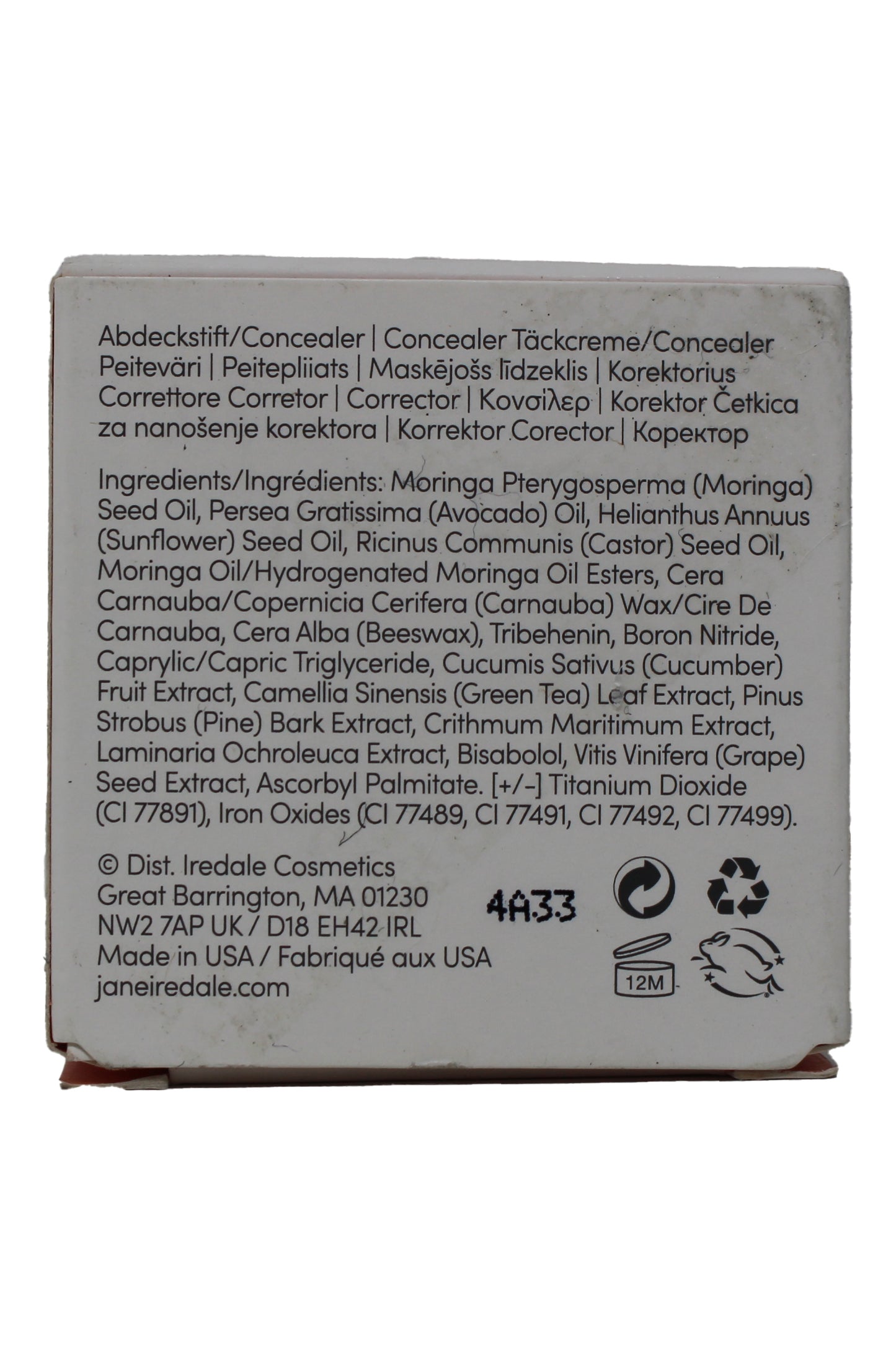 Jane Iredale Circle/Delete Under Eye Concealer #2 Peach 0.1 Ounces