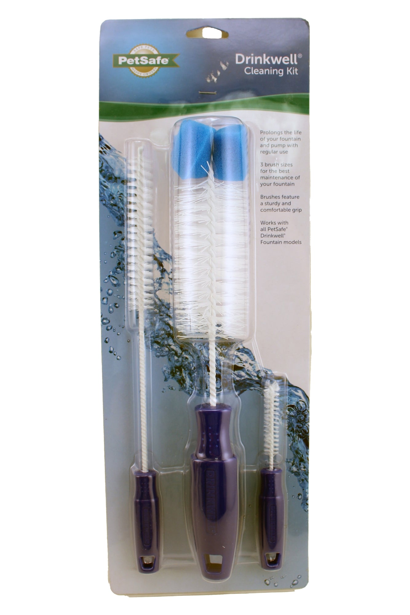 PetSafe Drinkwell Cleaning Kit For Pet Water Fountains 3 Count