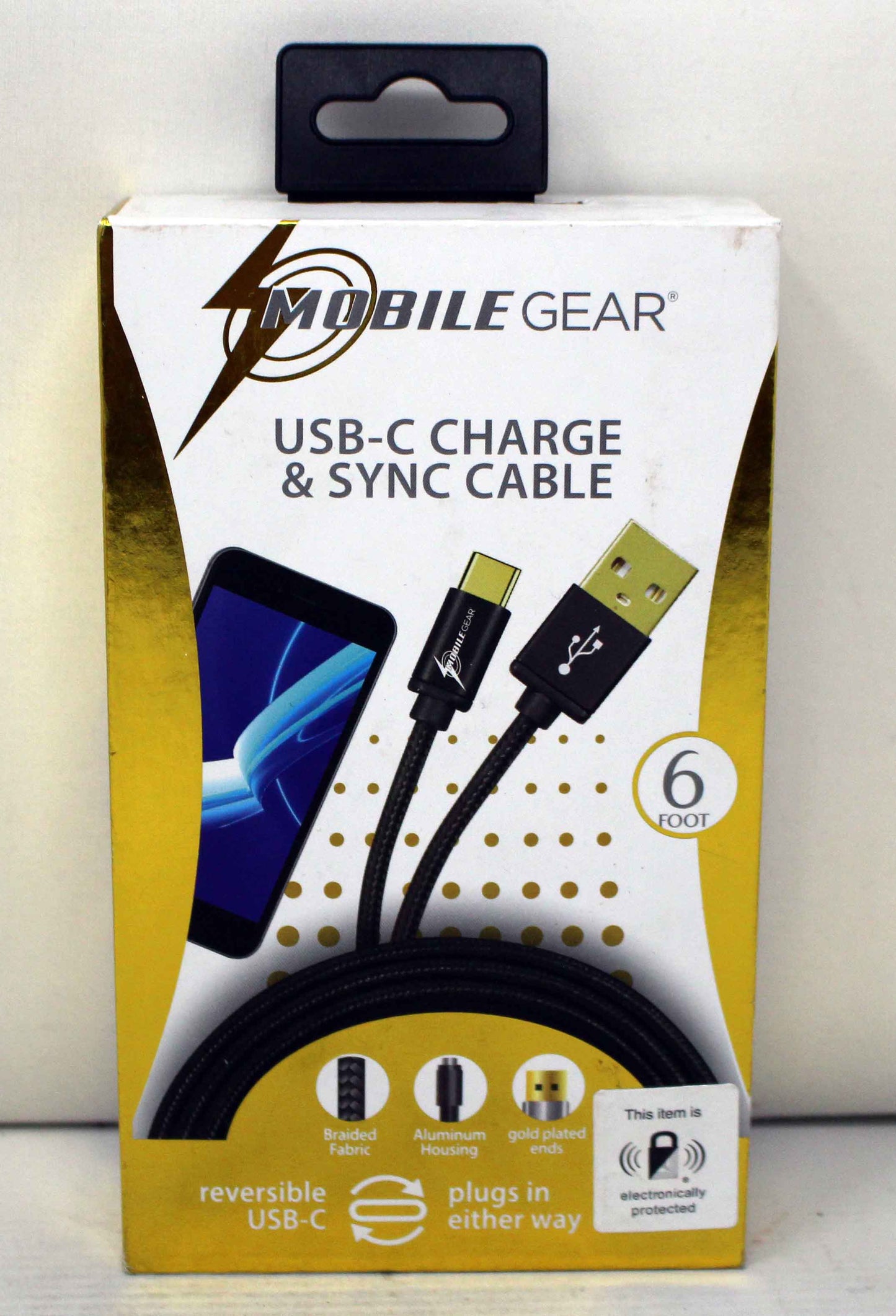Mobile Gear USB-C Charge & Sync Cable