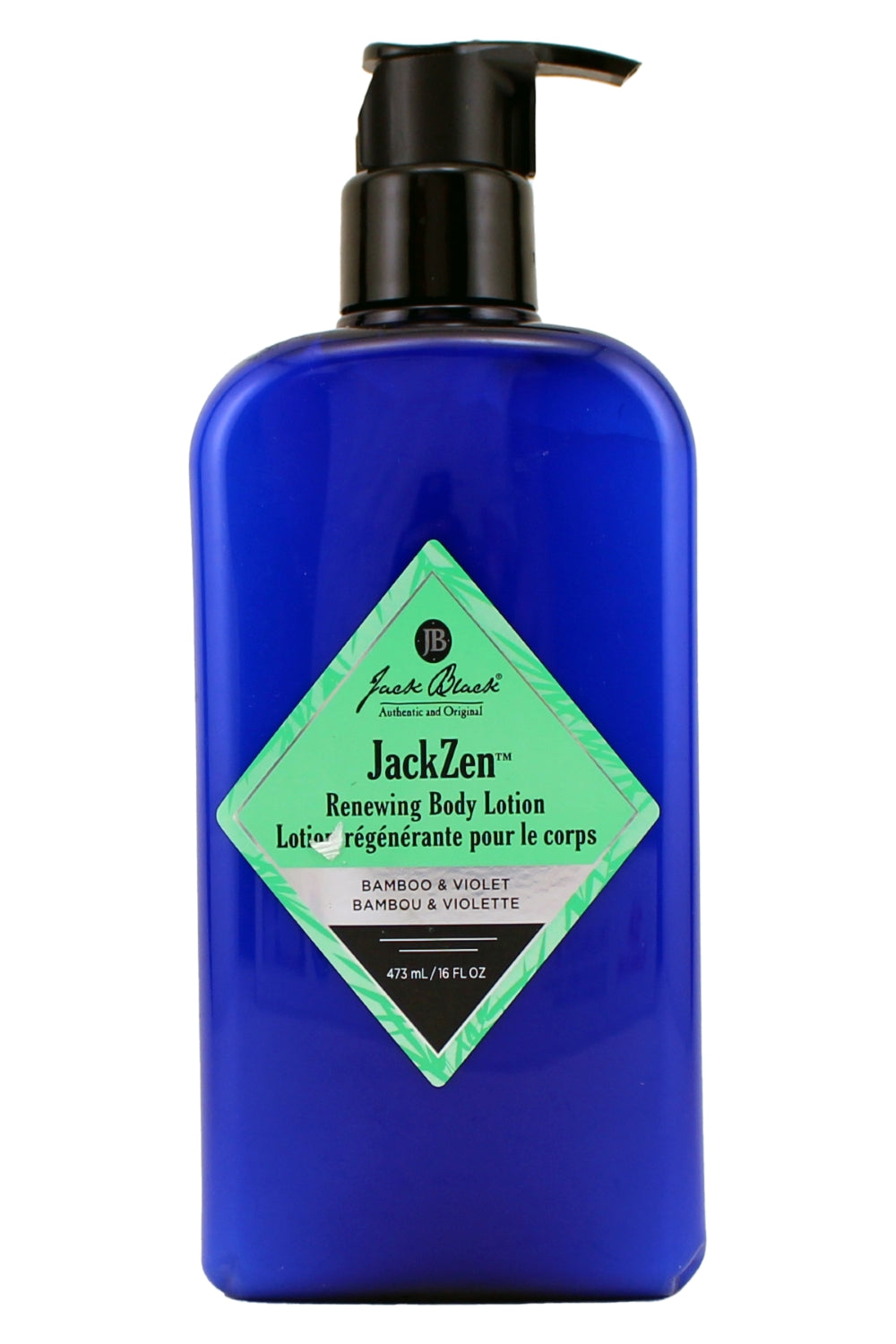 Jack Black JackZen Renewing Body Lotion with Baboo and Violet 16 Fl Ounces
