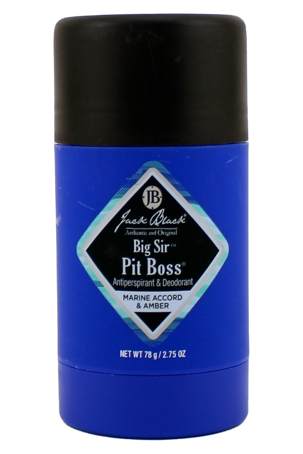 Jack Black Big Sure Pit Boss Antiprespirant and Deodorant Marine Accord and Amber Stick 2.75 Ounce