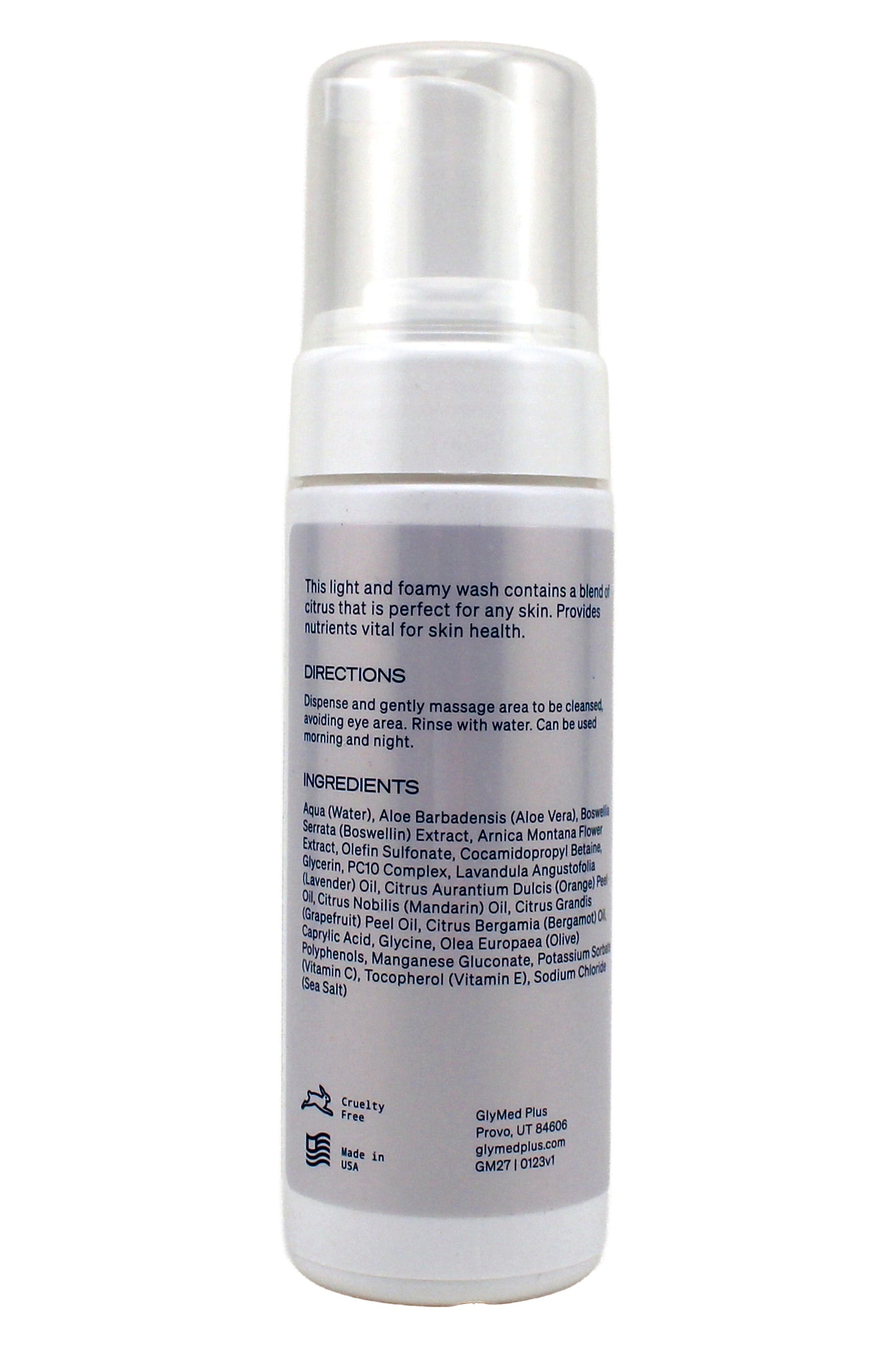 GlyMed Plus Foaming Cleanser with Amino Acids 6 oz