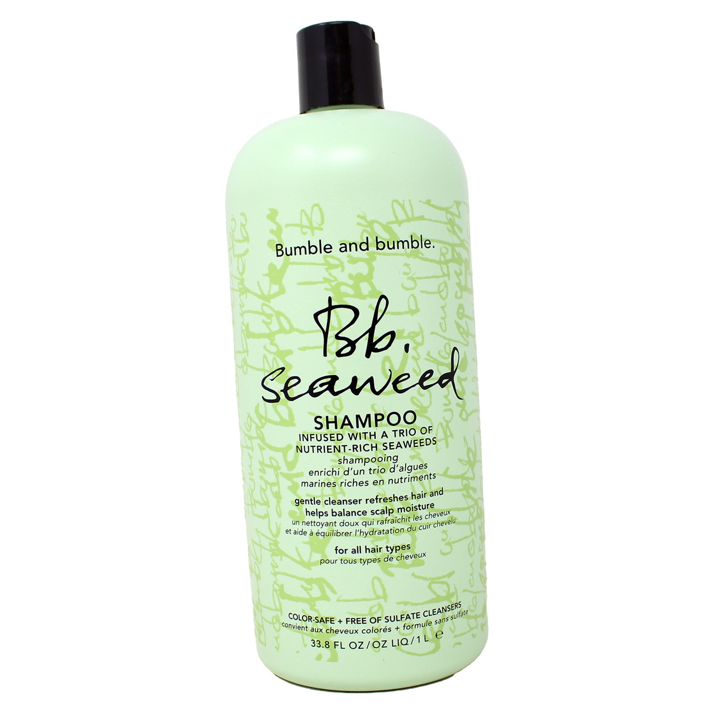 Bumble and Bumble BB Seaweed Shampoo Infused with a Trio Of Nutrient Rich Seaweeds For All Hair Types 33.8 Fl Ounce