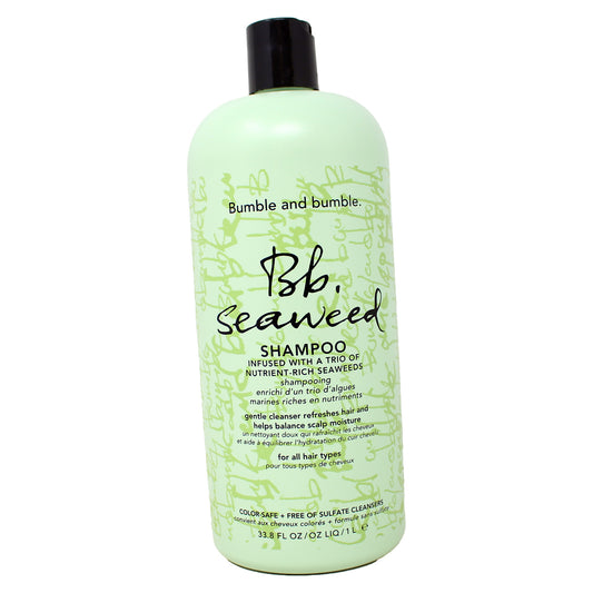 Bumble and Bumble BB Seaweed Shampoo Infused with a Trio Of Nutrient Rich Seaweeds For All Hair Types 33.8 Fl Ounce