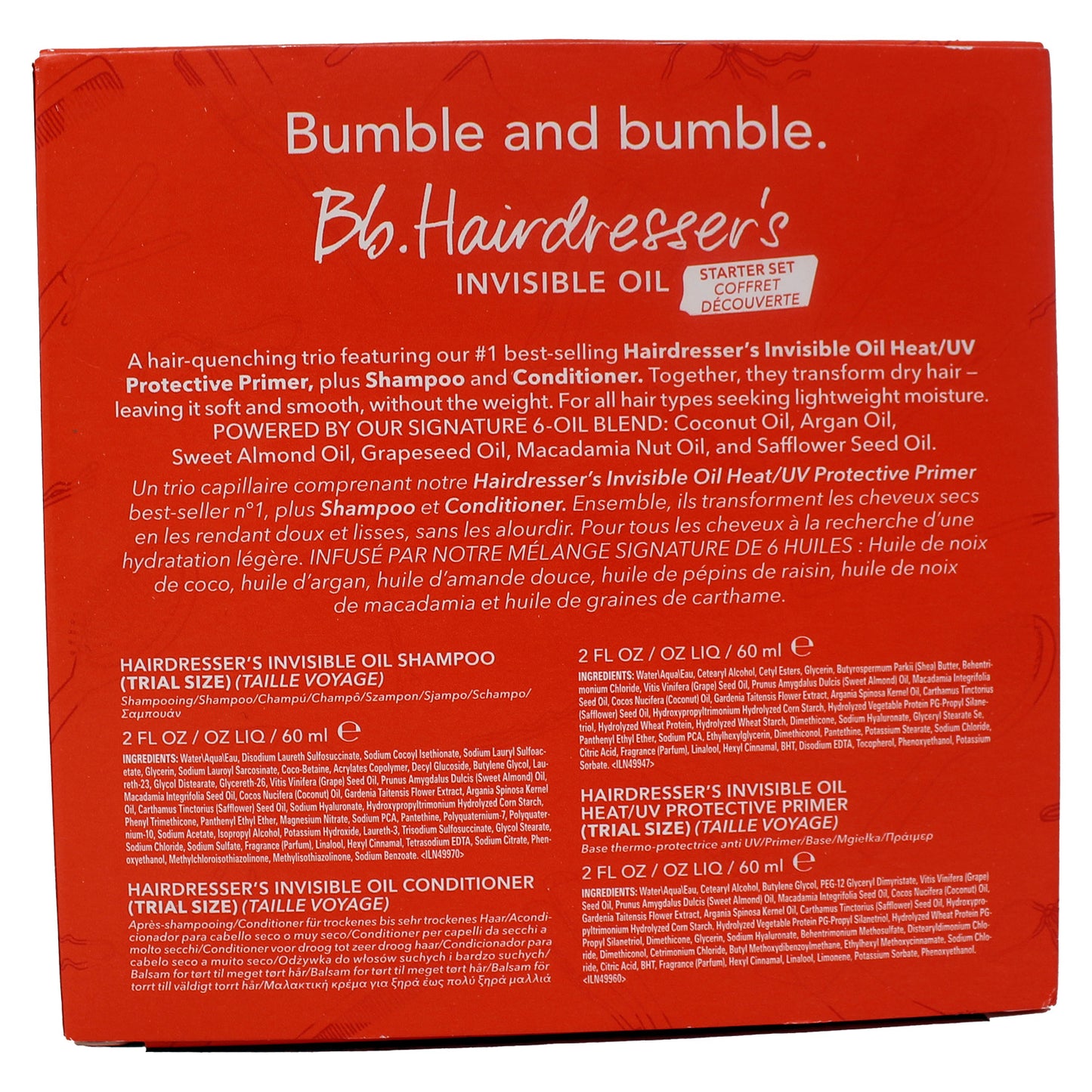 Bumble and Bumble Invisible Oil Hair Care Set