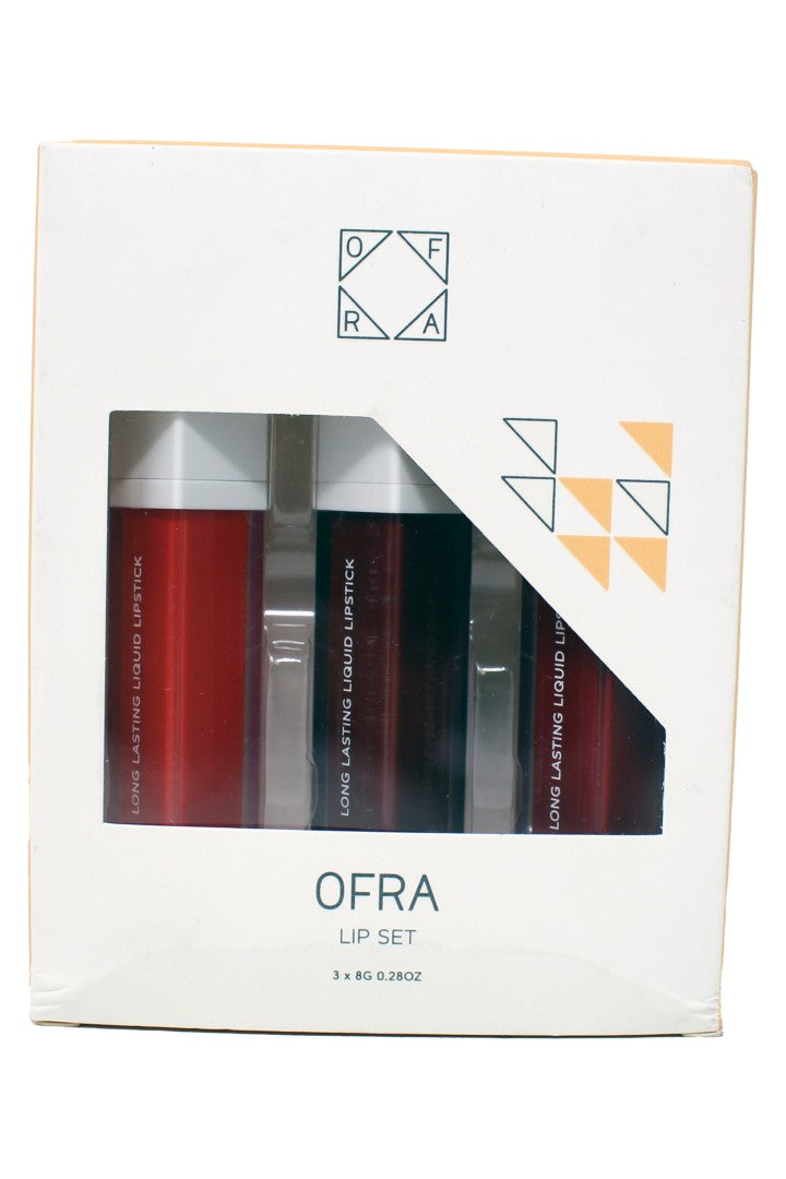 Ofra The Reds Long Lasting Liquid Lipstick Trio Set 3 X 0.28 Oz