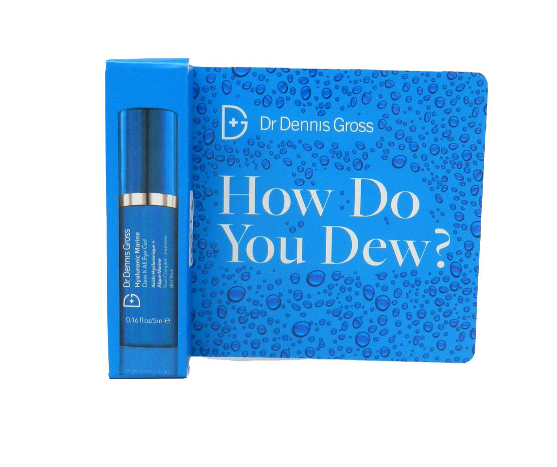 Dr Dennis Gross Hyaluronic Marine Dew It All Eye Gel  0.16 Fluid Ounces
