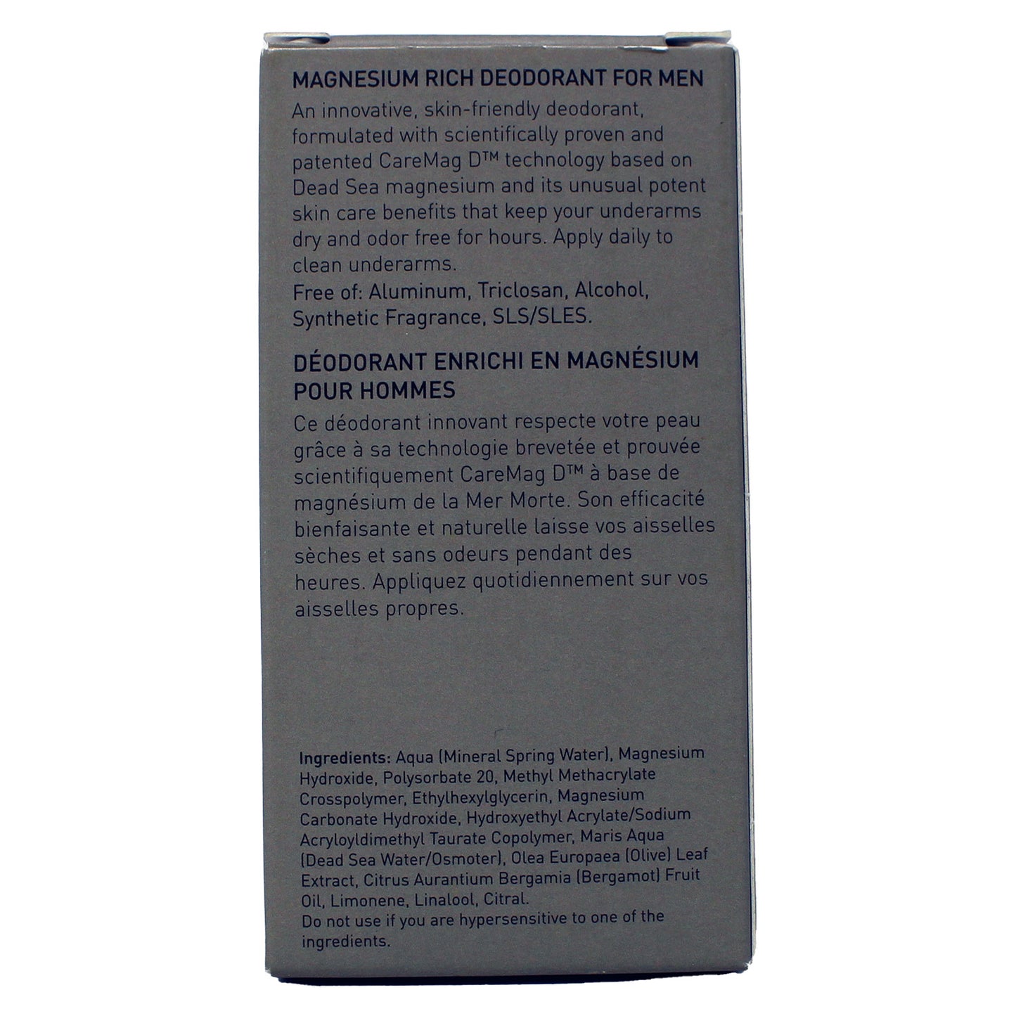 Ahava Time to Energize Magnesium Rich Deodorant 1.7 Ounce