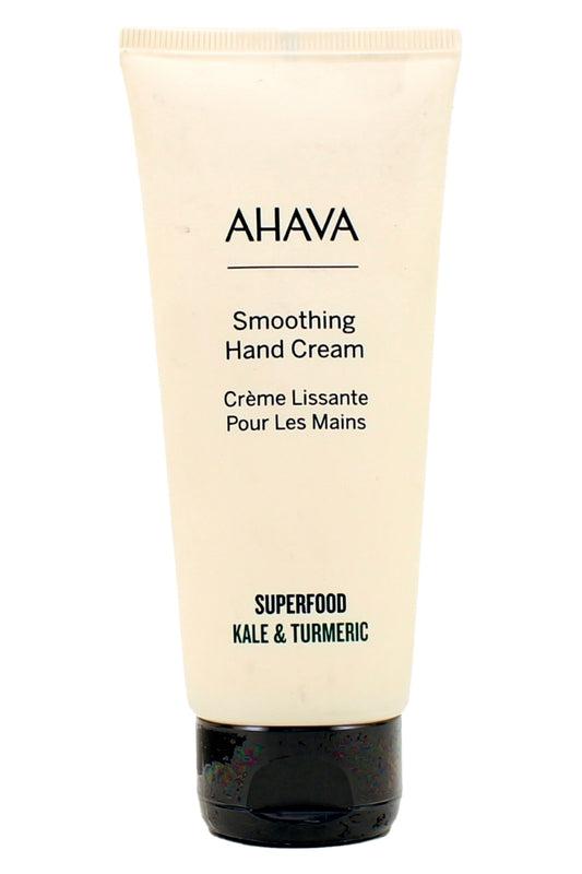 Ahava Smoothing Hand Cream Superfood Kale and Turmeric 3.4 Fl Ounce