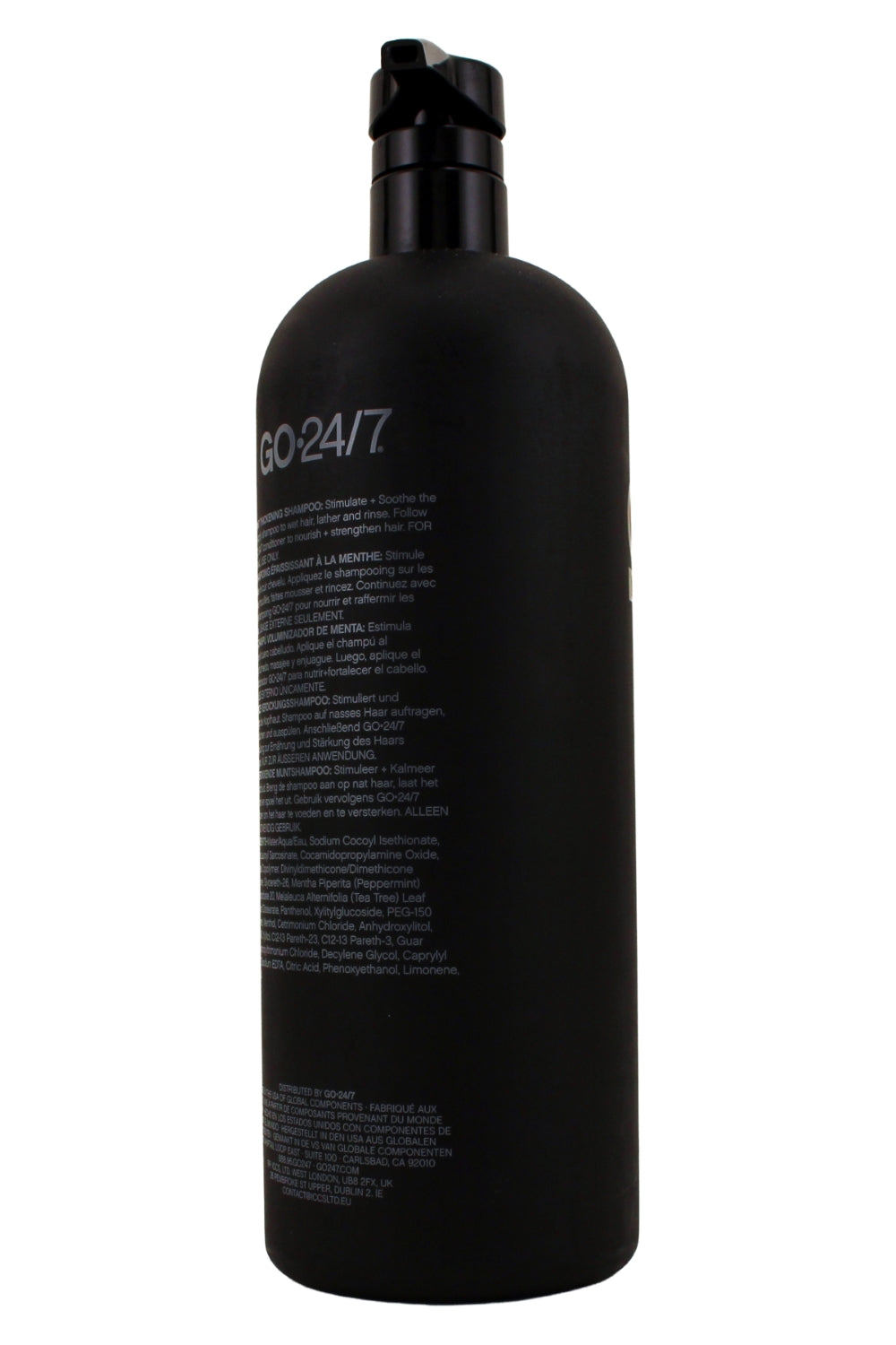 Go 24/7 Mens Grooming Mint Thickening Shampoo 33.8 Fl Ounce