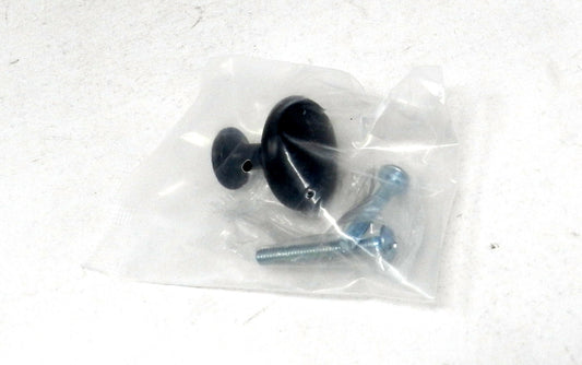 Sapphire Cabinet Knobs Round Black Matte 20 Pack