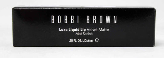 Bobbi Brown Luxe Liquid Lip Velvet Matte 9 Starlet Scarlet .20 Ounce