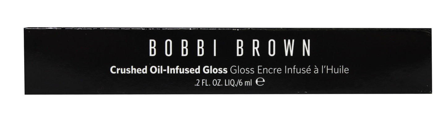 Bobbi Brown Crushed Oil-Infused Lip Gloss Rock & Red 0.2 Ounces