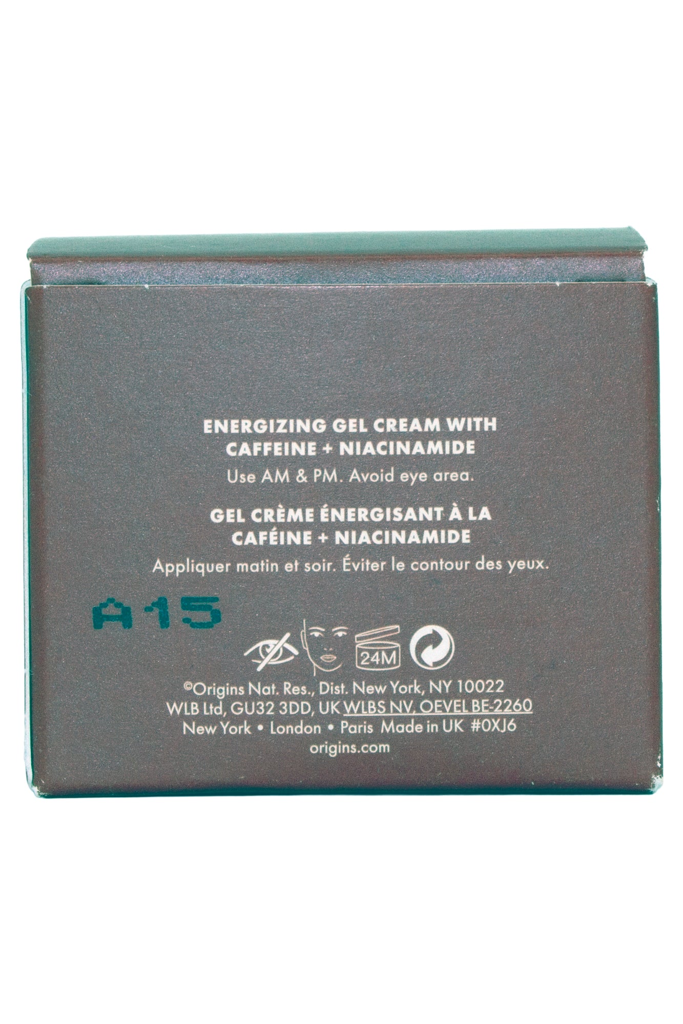 Origins Ginzing Energizing Gel Cream with Caffeine + Niacinamide 1 Ounce