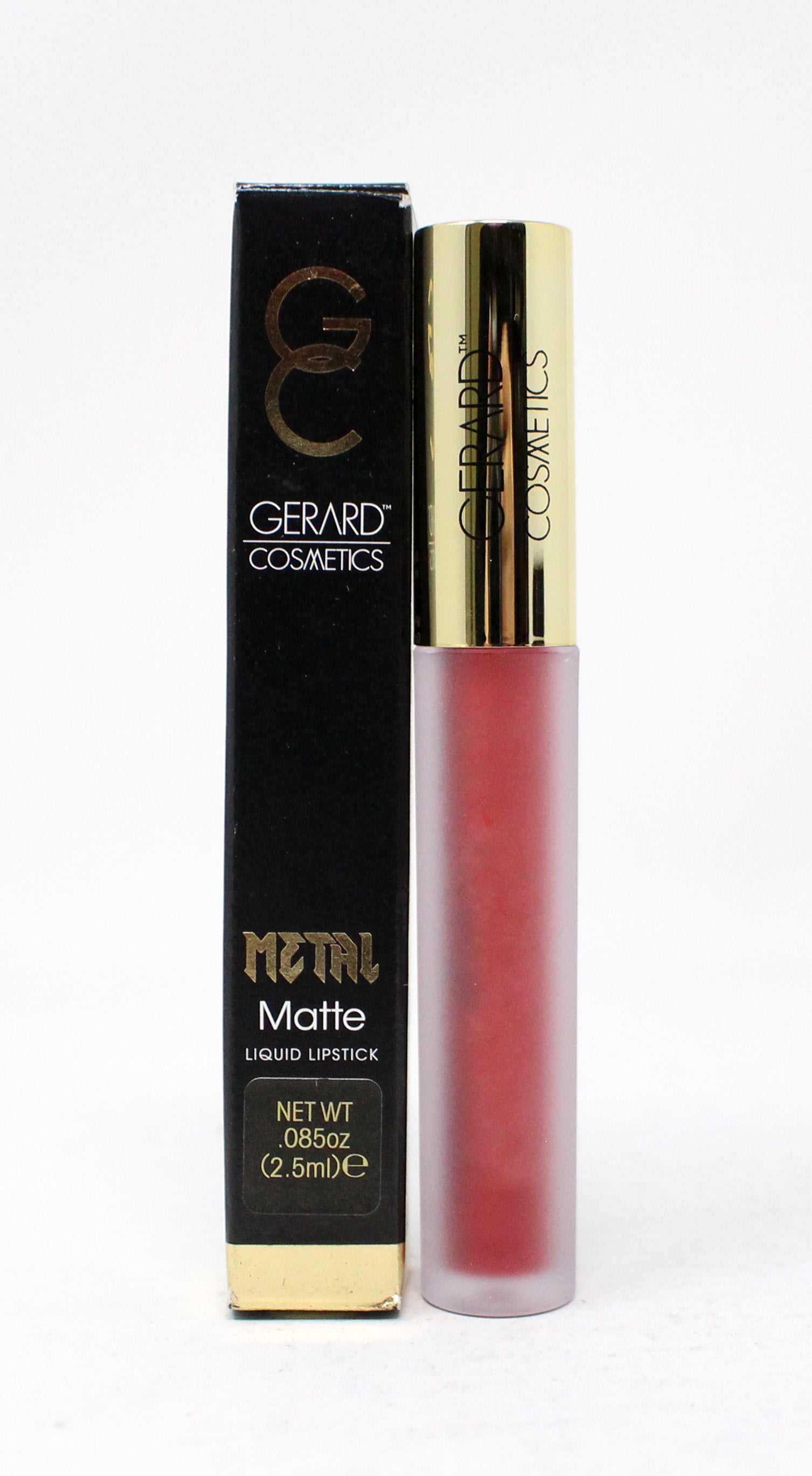 Gerard Cosmetics Metal Matte Liquid Lipstick Cherry Bomb .085 Ounce