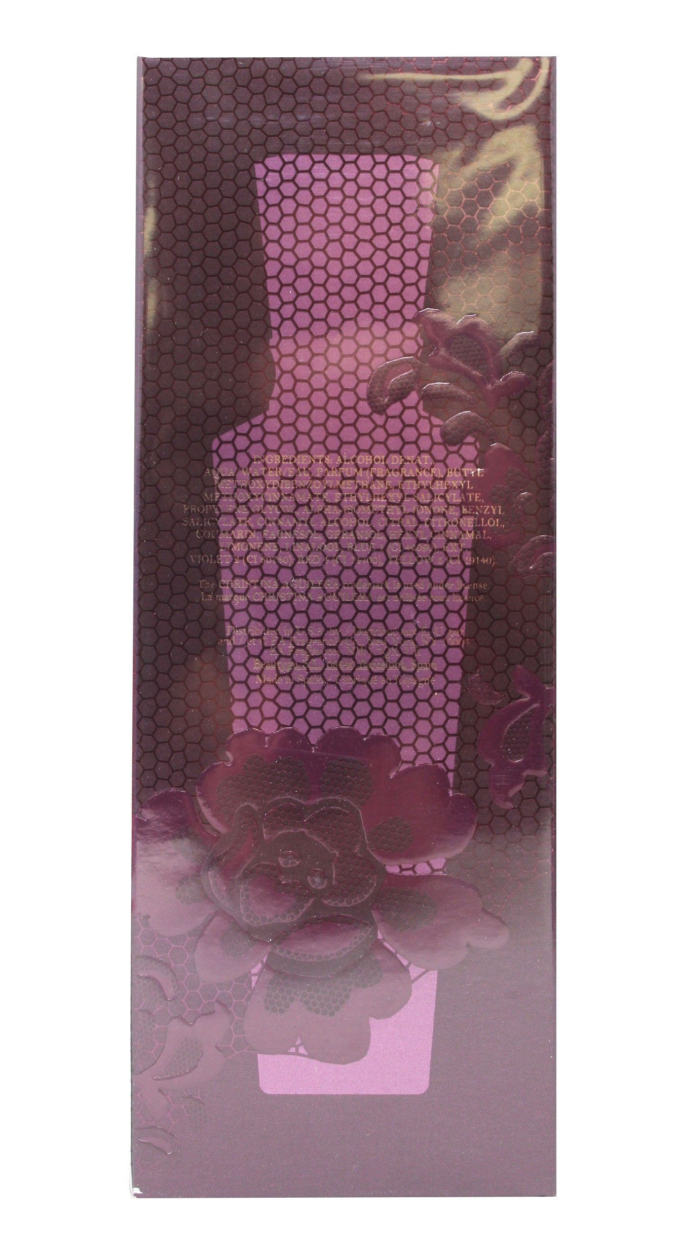 Christina Aguilera Violet Noir Eau De Parfum For Women 1.7 Ounces